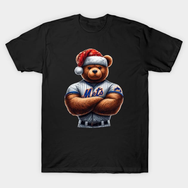 New York Mets Christmas T-Shirt by Americansports